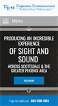 Mobile Screenshot of definitiveentertainment.com